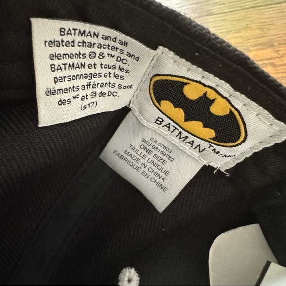 Y2K D.C Collection Batman Brand New SnapBack Hat - Picture 2 of 5